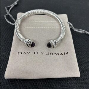 David Yurman Cable Bracelet Silver Classic Minimal